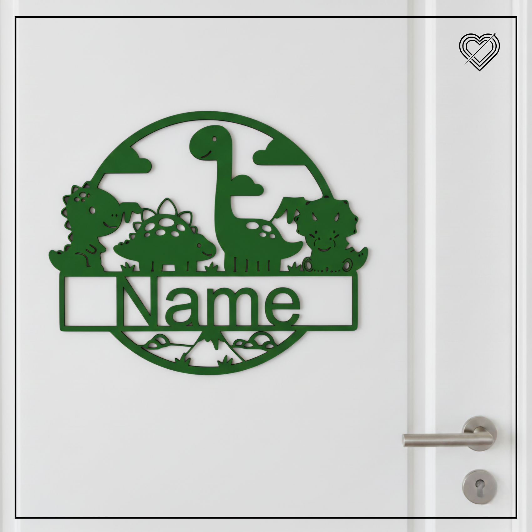 Namensschild Türschild verschiedene Motive