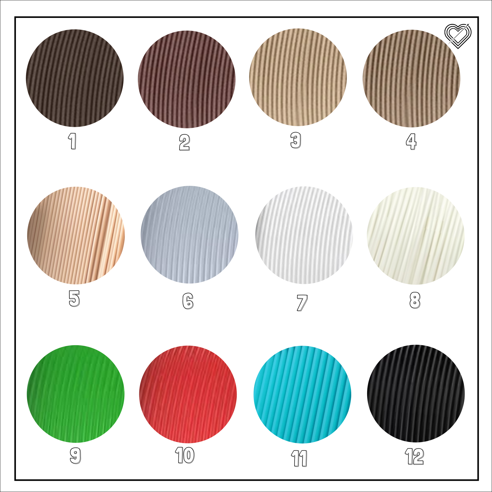 3D Otter in drei Varianten mit oder ohne Herz oder mit Blumenstrauß