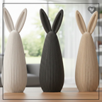 3D hohe Hasen Skulptur