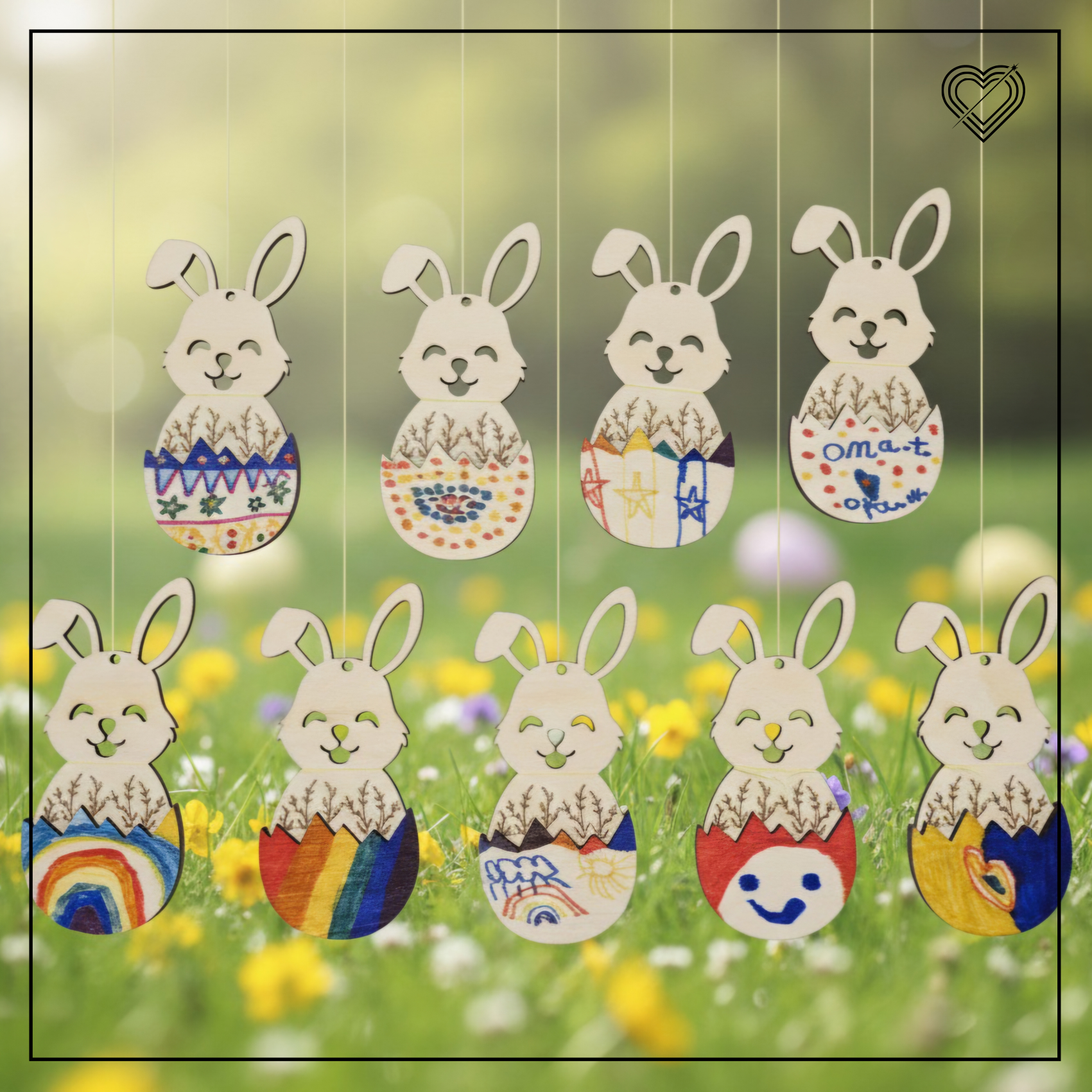 Osterhasen Anhänger