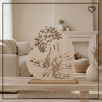 Hände Herz Mama und Kind Herzständer bis zu 5 Kindern