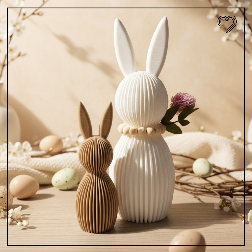 3D Osterhase Skulptur