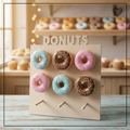 Donut Wand Donuts Ständer mit Personalisierung