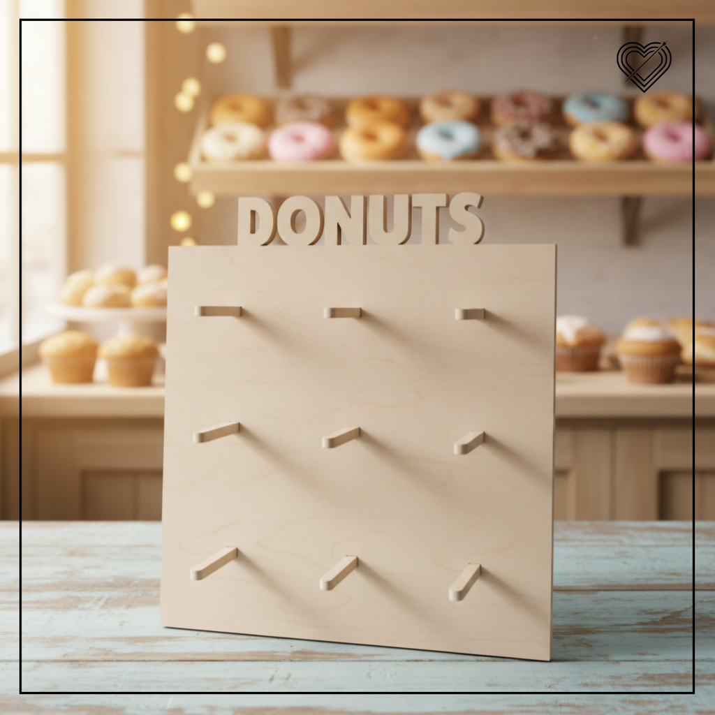 Donut Wand Donuts Ständer mit Personalisierung