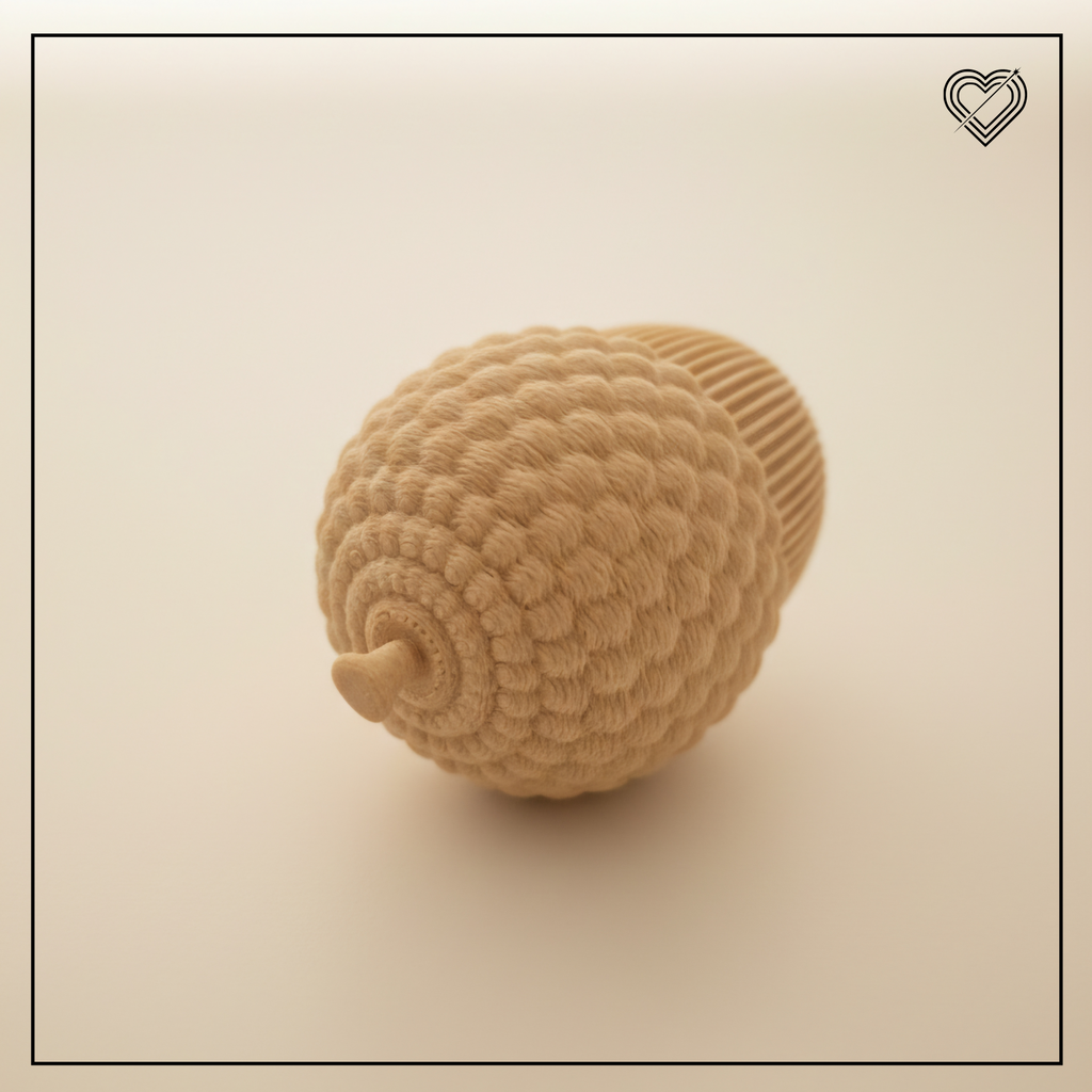 3D Eichelbehälter mit Schraubverschluss