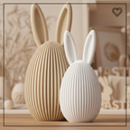 3D Osterei mit Hasenohren