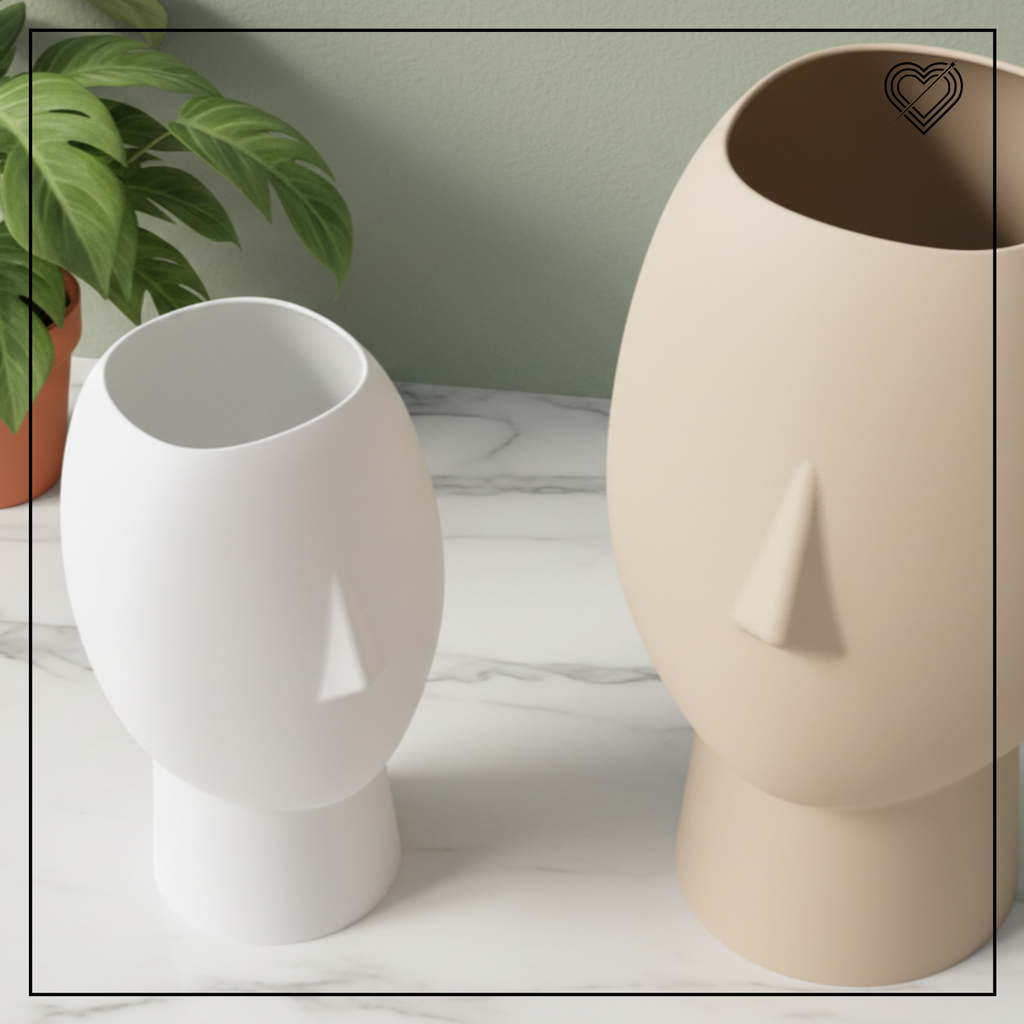 3D Gesichtsvase