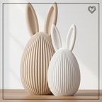 3D Osterei mit Hasenohren