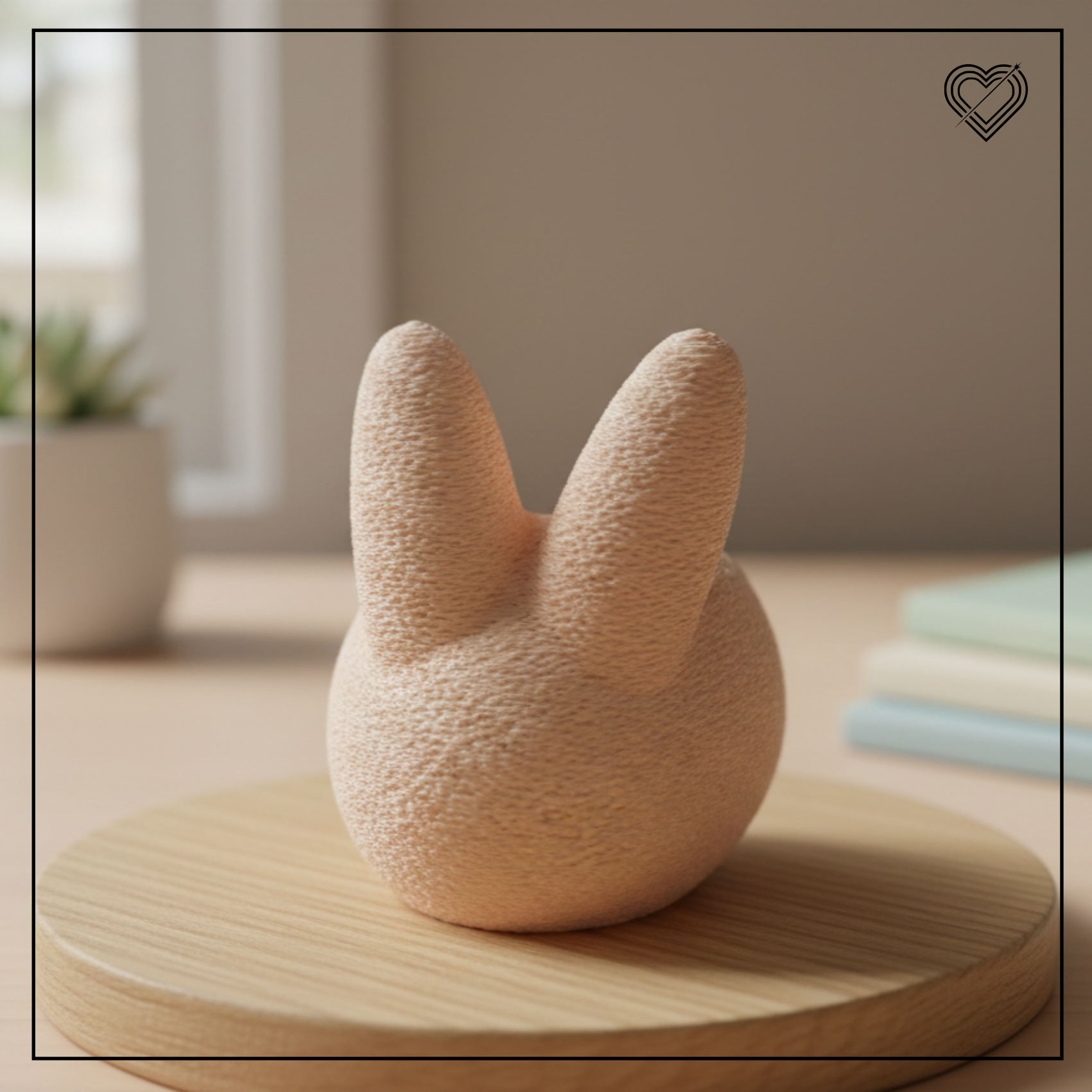 3D Teelichthalter Hase