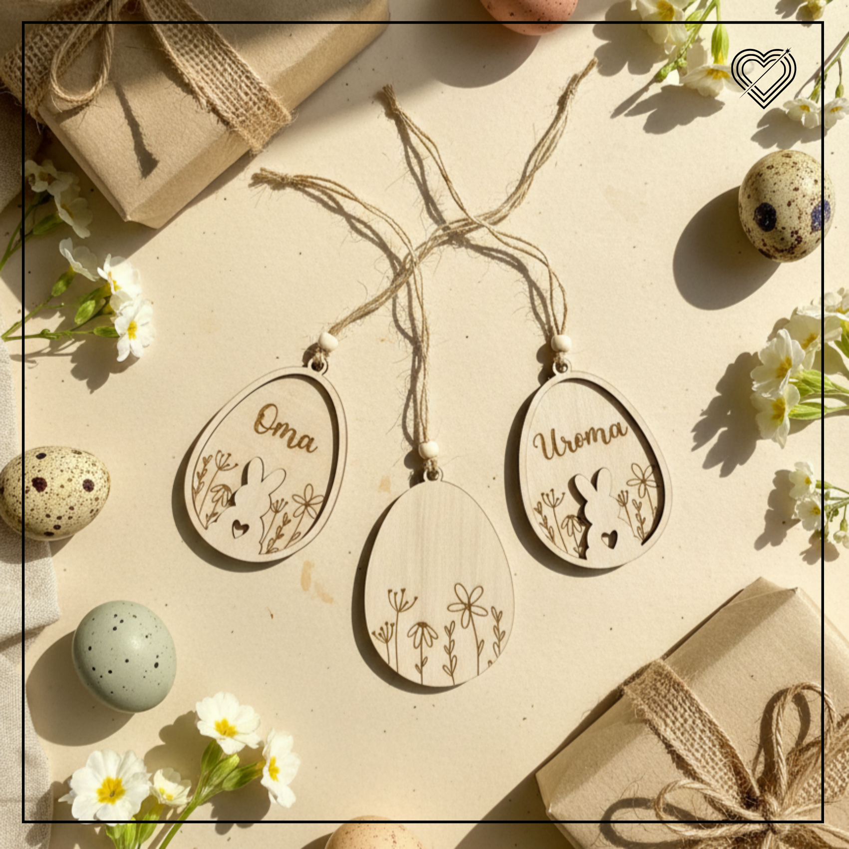 Osterkörbchen Anhänger