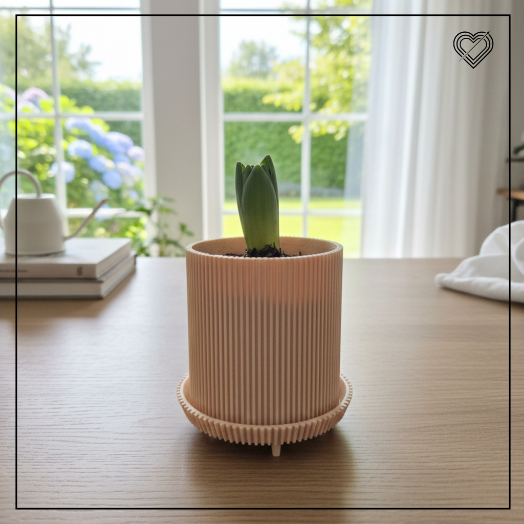 3D Topf Pflanzkübel mit Beinen