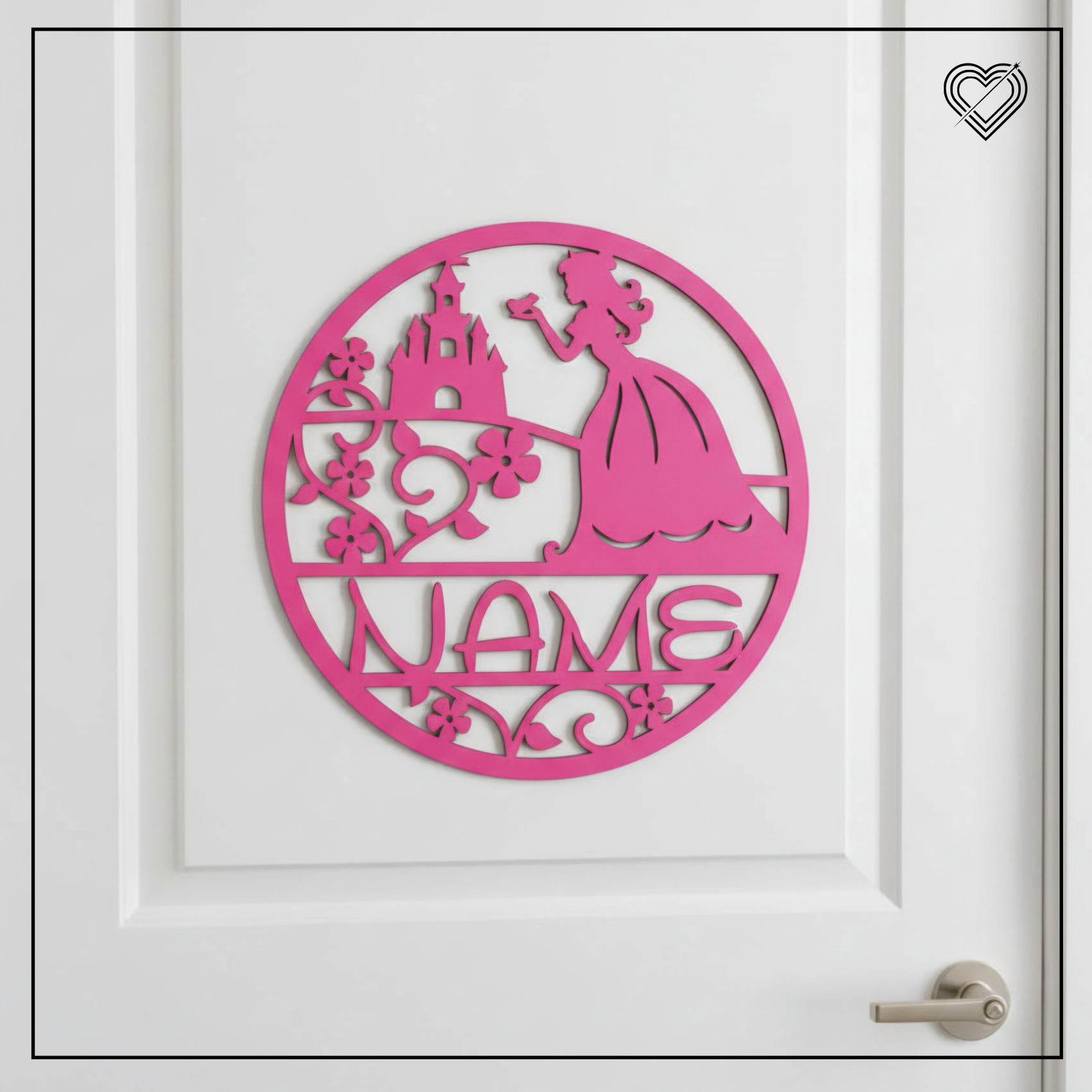 Namensschild Türschild verschiedene Motive