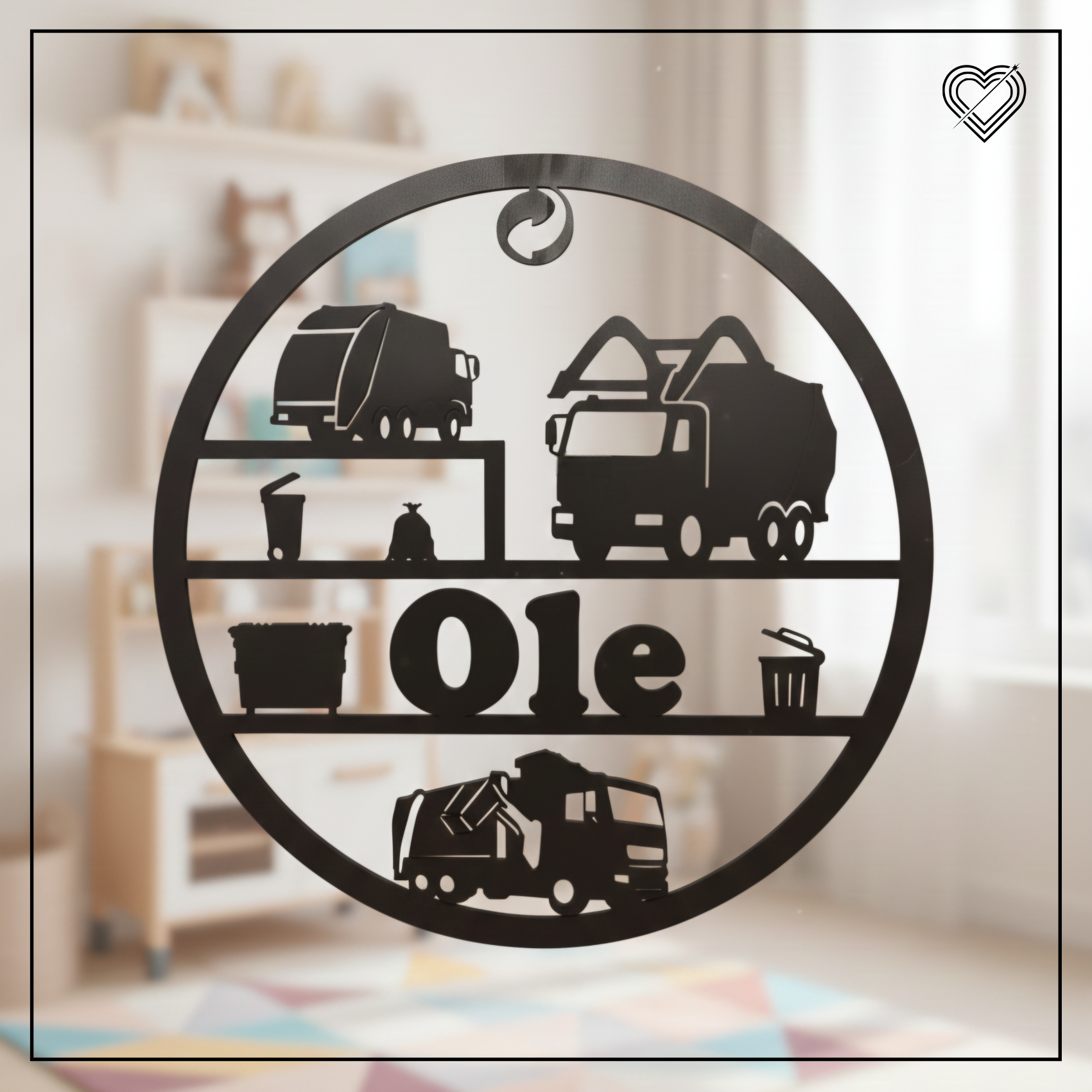 Namensschild Türschild verschiedene Motive