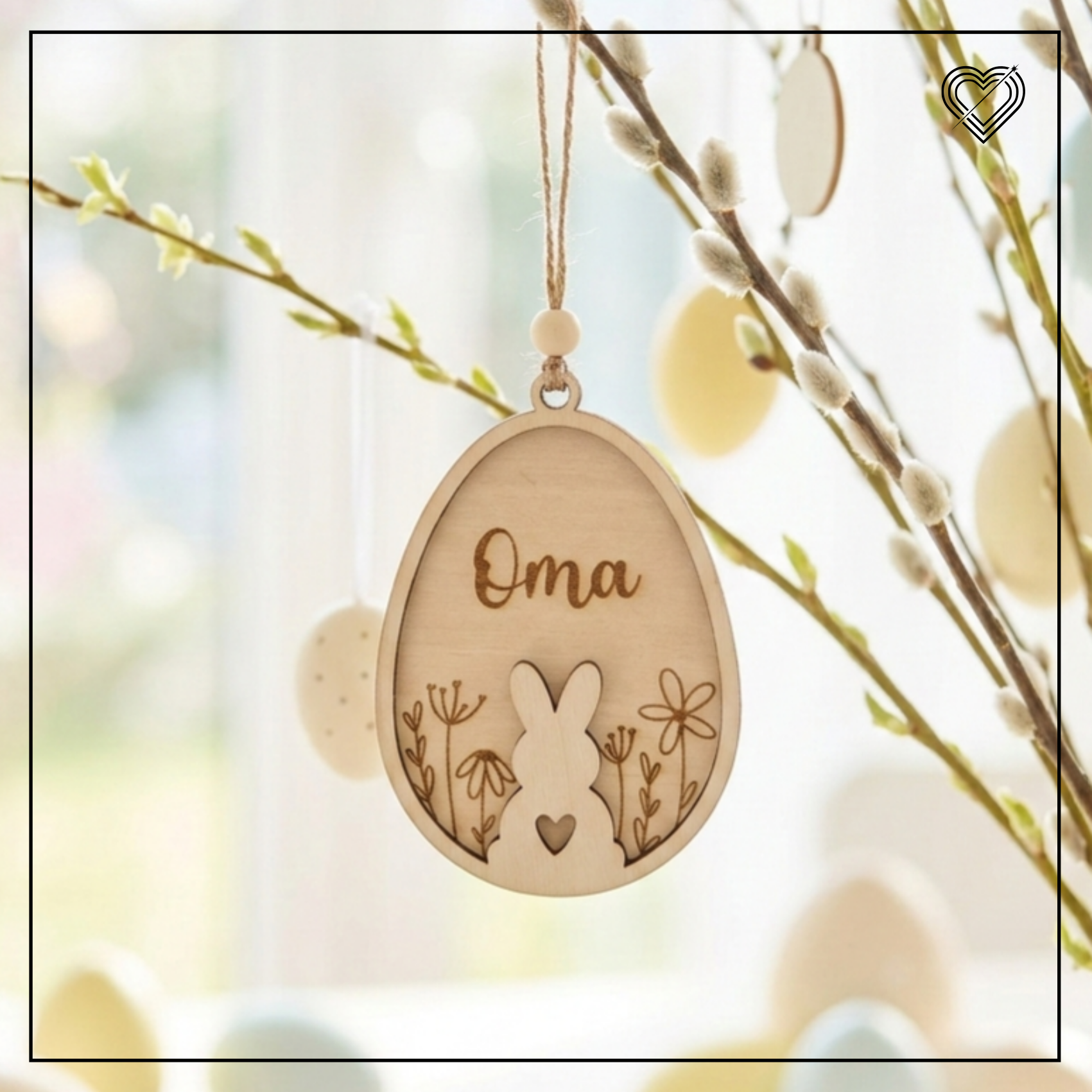 Osterkörbchen Anhänger