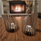 Teelichthalter Kerzenhalter in zwei Varianten